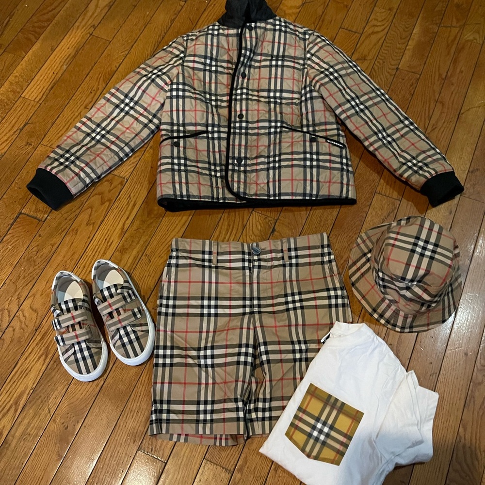 Burberry clothing for kids